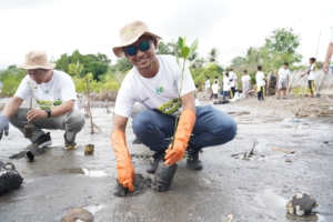 Hijaukan Pesisir Lombok Timur, PLN Grup NTB Tanam 5.000 Mangrove