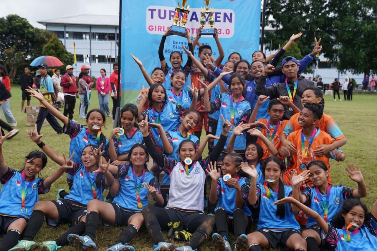 Dramatis! SMPK Imacullata Juara Girls Football 3.0 Lewat Adu Penalti