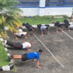 Tingkatkan Kesiagaan, Satpam BRI BO Ruteng Rutin Gelar Olahraga Fisik dan Bela Diri