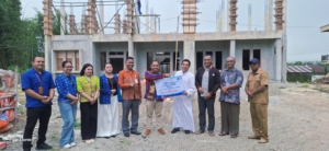 Wujud Kepedulian Spiritual, Bank NTT Ruteng Dukung Pembangunan Rumah Pastoran St. Maria Fatima Cancar