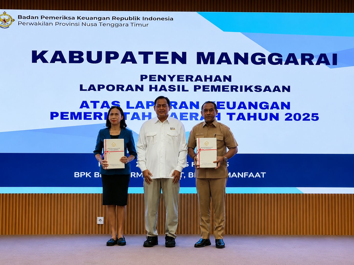 Pertahankan Prestasi, Pemkab Manggarai Raih WTP Kedelapan Kalinya