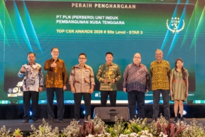 Lewat Program Air Bersih dan Hortikultura di PLTP Ulumbu, PLN UIP Nusra Raih TOP CSR Awards 2026