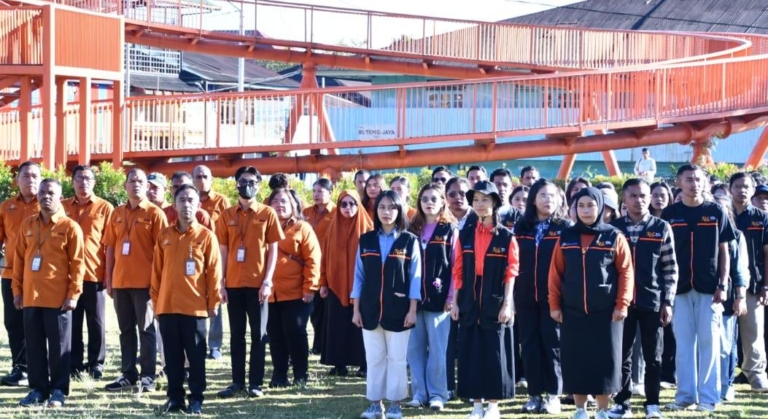 Pemkab Manggarai Lepas 379 Petugas Sensus Ekonomi 2026, Pj Sekda Tekankan 3 Pesan Penting