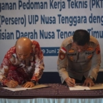 Amankan Proyek Strategis, PLN UIP Nusra dan Polda NTT Teken Pedoman Kerja Teknis
