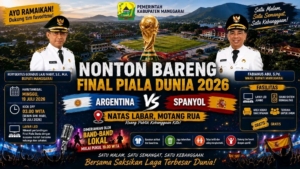 Pemerintah Kabupaten Manggarai Gelar Nonton Bareng Final Piala Dunia 2026 di Natas Labar