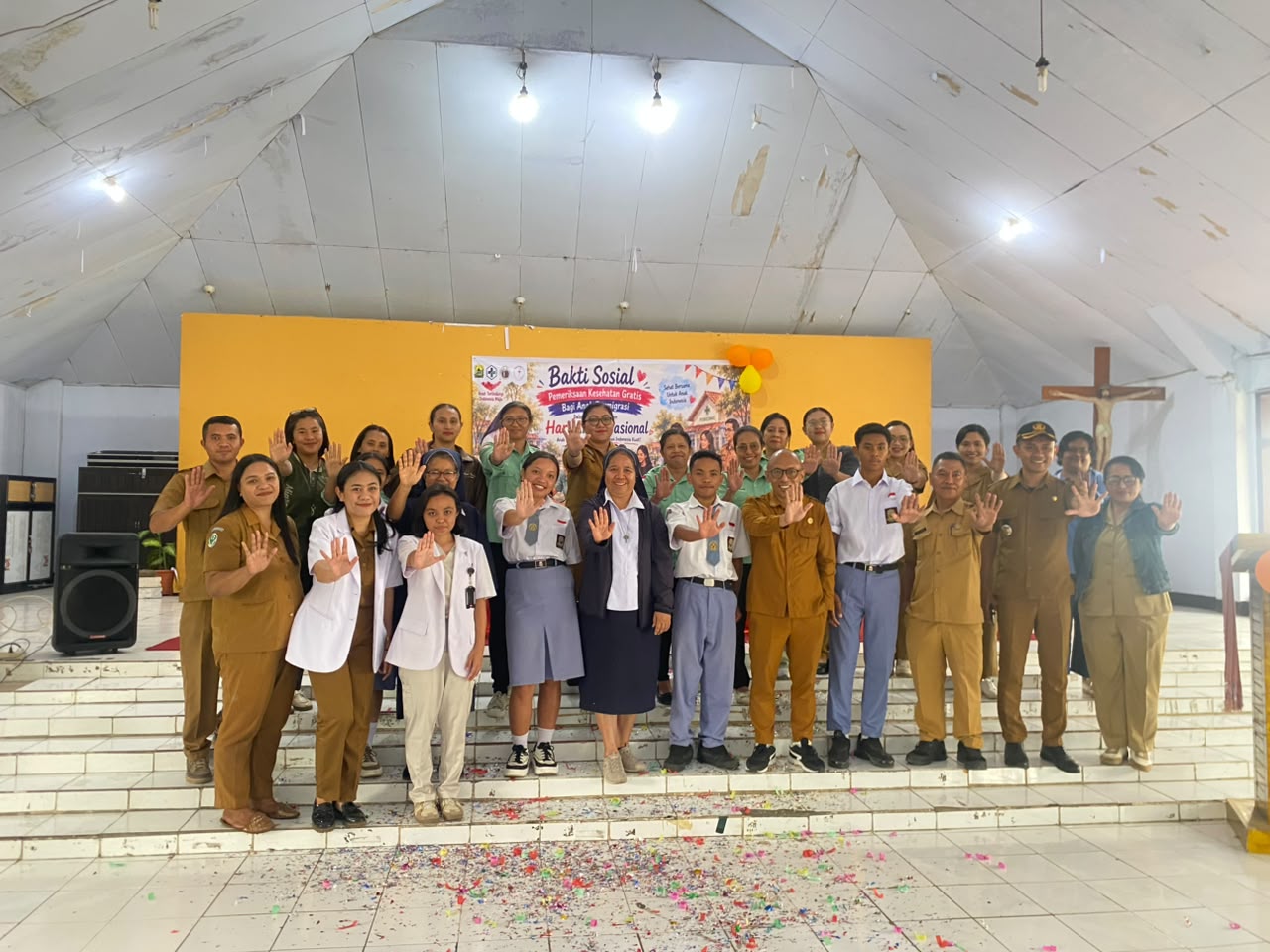 Hari Anak Nasional 2026, Weta Gerak, Kelurahan Rowang dan Puskesmas Lao Gelar Pemeriksaan Kesehatan Gratis bagi Anak Bermigrasi