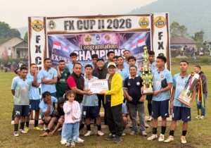 Misio FC Juara 1 FX Cup II 2026, Bupati Hery Nabit Beri Pujian Setinggi Langit untuk OMK FX Poka