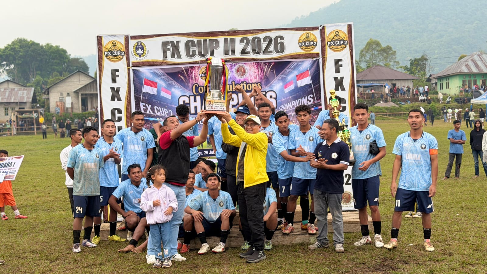 Juara FX Cup II 2026, Misio FC Bidik Panggung El Tari Memorial Cup dan Soeratin Cup 2027