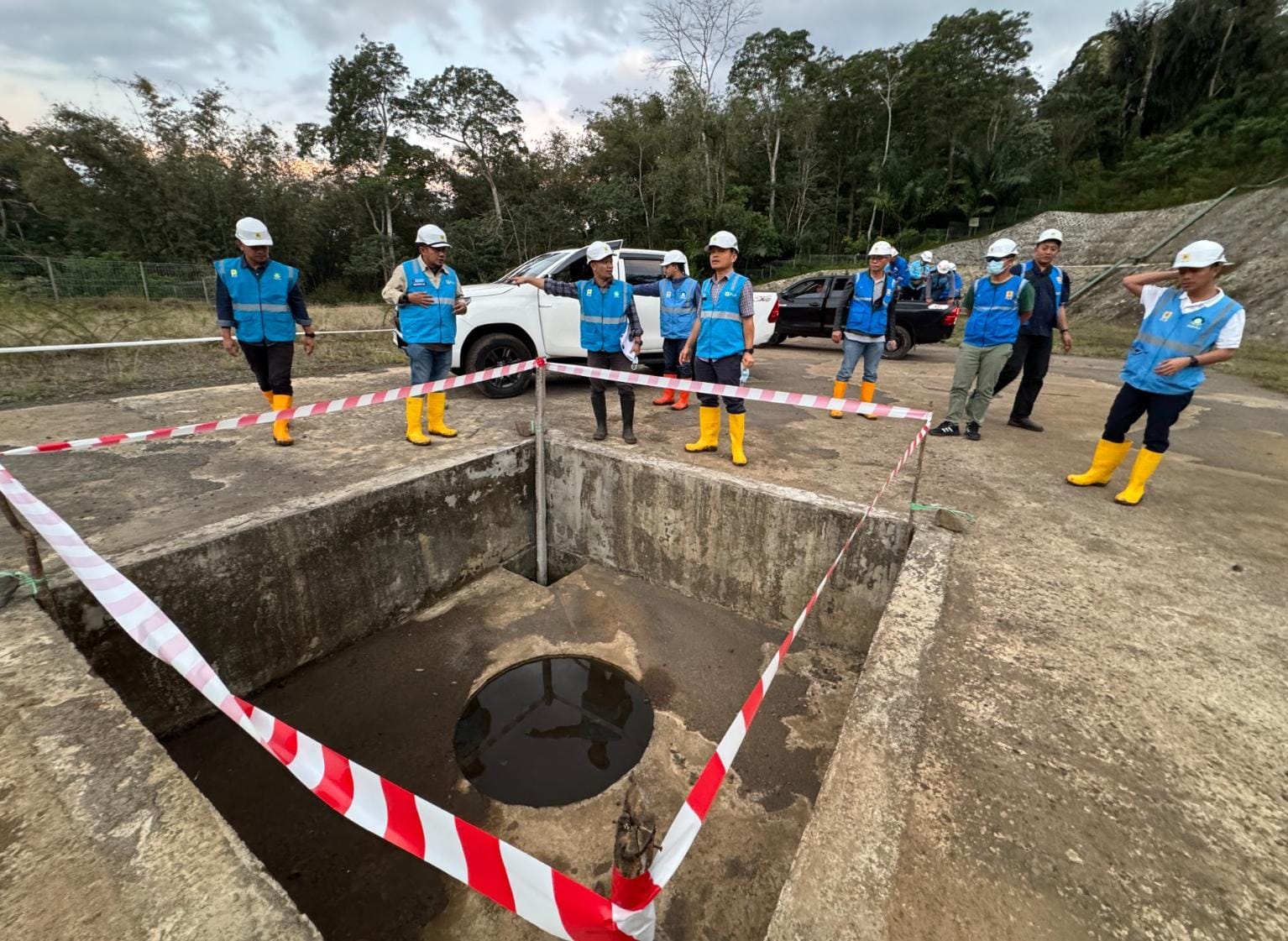 Masuki Tahap Drilling, PLN UIP Nusra Tinjau Kesiapan Infrastruktur PLTP Mataloko