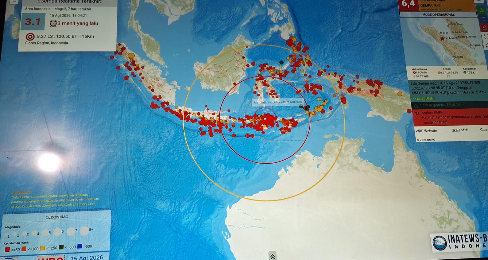 Gempa M 7,7 Guncang Manggarai, 23 Orang Dilaporkan Meninggal Dunia