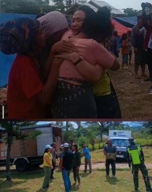 Ketua TP PKK Manggarai Sudah Salurkan Bantuan Logistik ke Cibal dan Cibal Barat