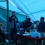 Tanggap Darurat Pascagempa, Relawan Universitas Mataram Bersihkan Puing Bangunan dan Salurkan Logistik di Lelak