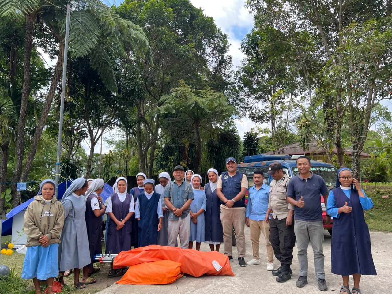 Tanggap Darurat Pasca-Gempa M 7,7 Flores, BGN Manggarai Terjunkan Personel ke Posko Pengungsian