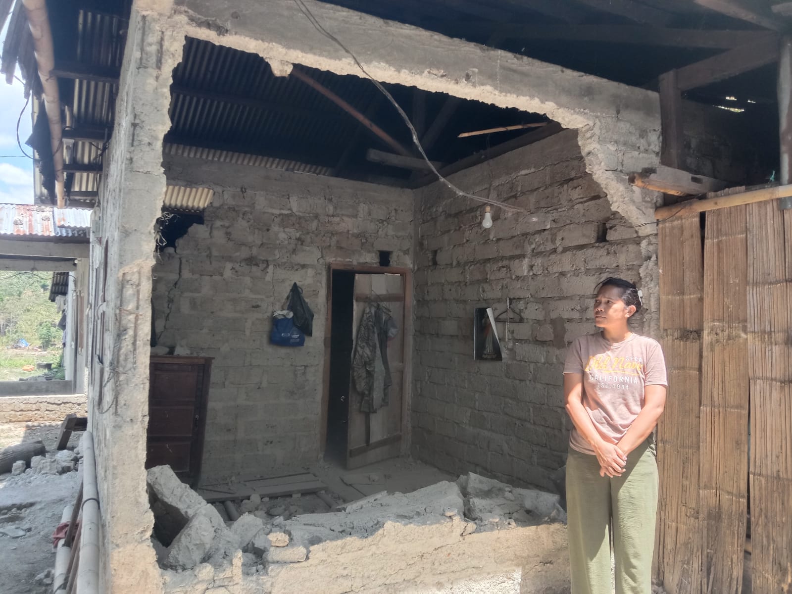 Kisah Nakes Vinsensia Selamat dari Gempa Cibal dan Sentuhan Kasih Ibu Bupati Manggarai
