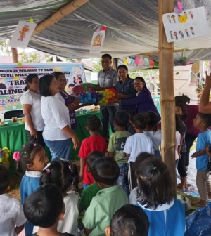 Pulihkan Trauma Pasca-Gempa, Pemkab dan PPPAUD Manggarai Gelar Trauma Healing untuk Anak PAUD