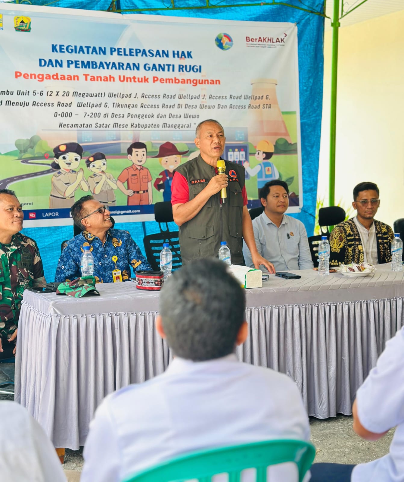 Transparan dan Tertib, PLN Pastikan Hak Pemilik Lahan PLTP Ulumbu Unit 5 Terpenuhi