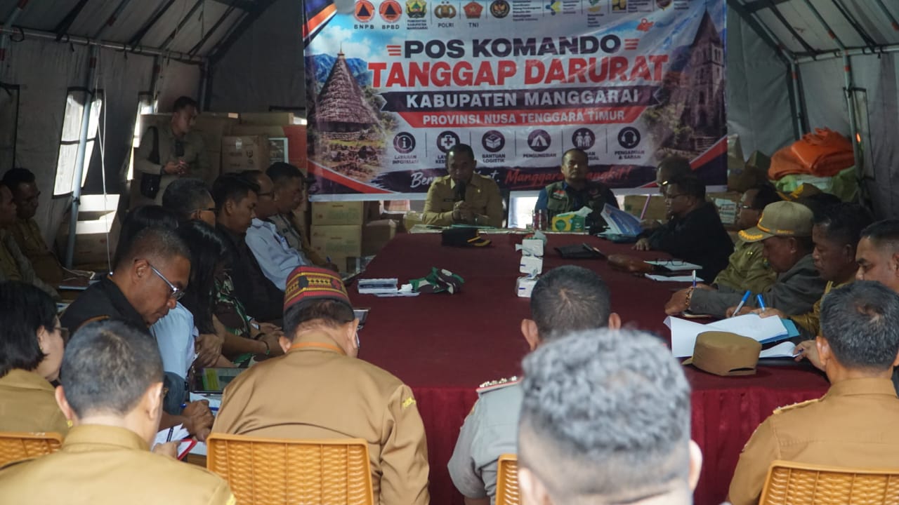 Pasca-Gempa M 7,7: Pemkab Manggarai Tetapkan Masa Transisi Darurat Pemulihan Selama 90 Hari
