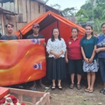 Ketua TP PKK Manggarai Kunjungi Korban Gempa Kelompok Rentan di Carep