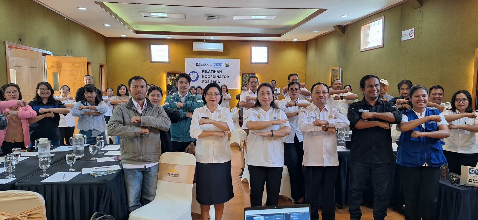 Lawan Kekerasan Pascagempa, Pemkab Manggarai dan PLAN Indonesia Bentuk Relawan Pos SAPA