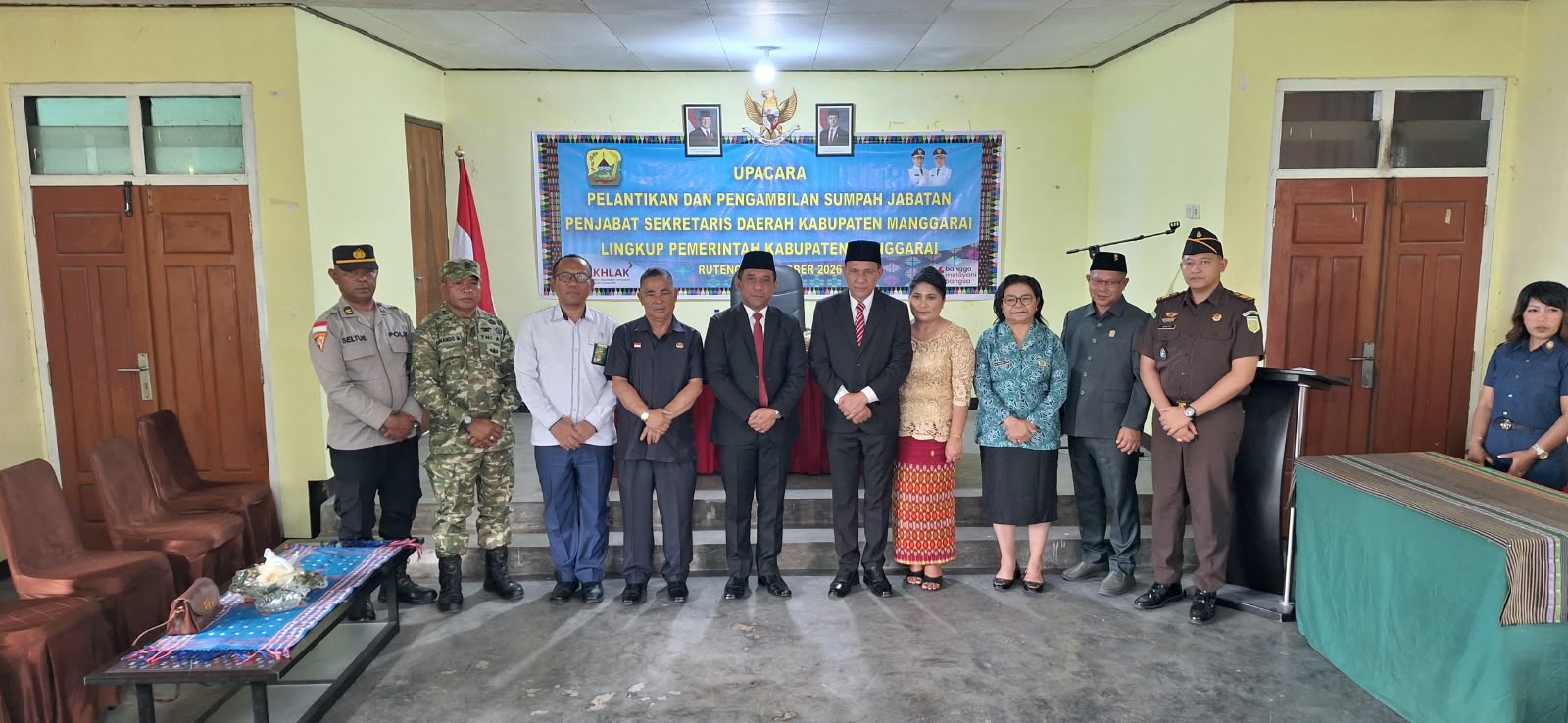 Resmi Dilantik Jadi Pj Sekda Manggarai, Petrus C. Masangkat Ditantang Jadi ‘Nahkoda’ yang Tangguh