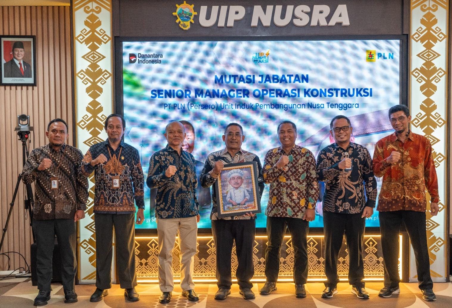 PLN UIP Nusra Resmi Lantik Oki Hermawan Jadi Senior Manager Operasi Konstruksi Baru